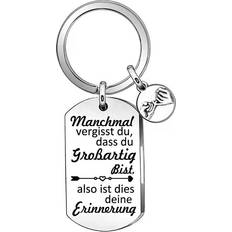 Wallets & Key Holders SLOERT Gorgeous Stainless Steel Keychain - Souvenir