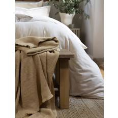 Textiles Christy Madeira Super Soft Fringed Blanket 140cm x 180cm Blankets Grey