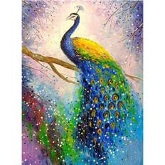 Green Diamond Paintings Fiyo 5D DIY Full Circle Diamond Painting Mixed Set 20 x 30 cm