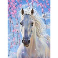 Purple Diamond Paintings Fiyo 5D DIY Full Circle Diamond Painting Mixed Set 40 x 50 cm