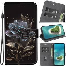 GANGXUN Flip Cover for Samsung Galaxy S25 Ultra Wallet