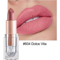 Handaiyan 12 Colors Matte Waterproof Velvet Nude Lipstick Sexy - Red/Cream/Brown
