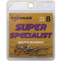 Micro Barbed Super Specialist Eyed Hooks Size 10