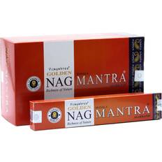 15g Golden Nag - Mantra Scented Incense Sticks