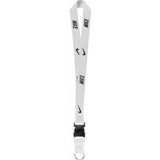 Nike Plånböcker & Nyckelhållare Nike Repeat Logo Lanyard - Svart/Vit