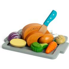 Bigjigs Kitchen Toys Bigjigs Roast Dinner Set 12pc