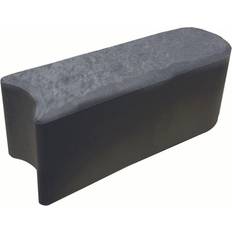 Lawn Edging Nicoman Garden Edging Stone Stomp Edge Border Rubber 30cm Pack of 1