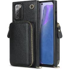 Mobile Phone Accessories GANGXUN Case for Samsung Galaxy Note 20 Leather Shockproof Wallet Pocket
