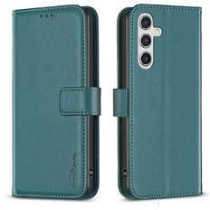 Mobile Phone Accessories GANGXUN Flip Case Compatible With Samsung Galaxy A24 4G Multi-card Slot Leather Wallet Business