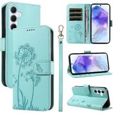 Mobile Phone Accessories GANGXUN Green Compatible With Samsung Galaxy A55 5G Flip Case