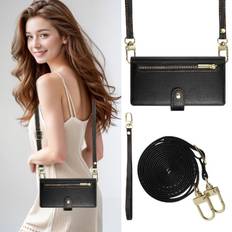 Mobile Phone Accessories GANGXUN Flip Case for Samsung Galaxy A36 Crossbody Strap Stand