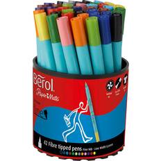 Berol Markers Berol S0376490 Färgpenna Med Fiberspets 42 Stycken