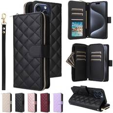 Mobile Phone Accessories GANGXUN Wallet Case for iPhone 15 Pro