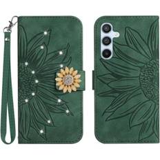 GANGXUN 5G Samsung Galaxy M55 Leather Wallet Case