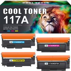 Cool Toner Cartridge Compatible with HP Color Laser MFP - Black/Cyan