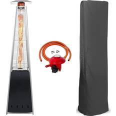 Bu-Ko Patio Gas Heater Stainless Steel Pyramid Style