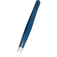 Rubis Evolution 2in1 Pointed Slant Tweezers - Blue