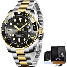 Lige Luxury Fashion Divers Men Watch
