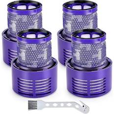 4 Pack Filters for Dyson V10 Motorhead Cyclone Animal Absolute Sv12 Cordless Vacuum Cleaner Attachment