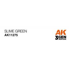 Hobbymaterial AK Interactive Slime Green Color Punch 17 ml