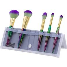 Moda Royal & Langnickel Travel Size Mythical Sweet Siren 6pc Makeup Brush Set with Pouch - Royal/Langnickel