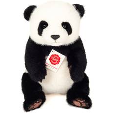 Hermann Teddy Siddende Panda 28 cm