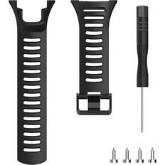Wearables Vaorlo 24mm Silicone Strap For Suunto Ambit Series 1/2/3 Watchband
