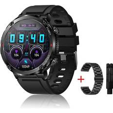 Wearables Chronus Military Smartwatch Bluetooth Call 600 mAh Black