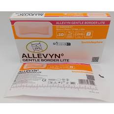 Smith & Nephew Allevyn Gentle Border Lite 8cm x 15cm Box of 10