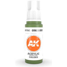 AK Interactive Grass Green 17ml 3rd Gen Acrylic Model Paint