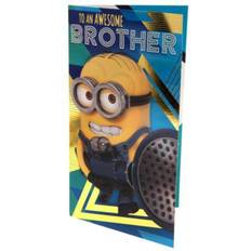 White Cards & Invitations Despicable Me Despicable Me Brother Birthday Card