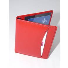 Leather Oyster ID Card Holder - Blue