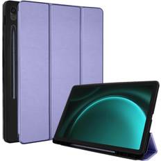 TechGear Smart Case Slim Stand Cover with Auto Sleep/Wake for Samsung Galaxy Tab S9 FE Plus 12.4 in SM-X610 SM-X616
