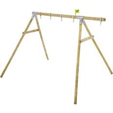 TP Toys Knightswood Double Wooden Swing Frame & Extension