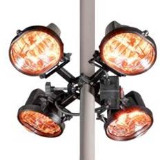 Patio Outdoor Infrared Heater 1800W DG178 Black