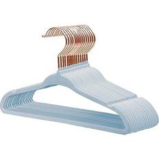 Blue Hooks & Hangers Kid's Room Mango Kids Velvet Non-Slip Hangers 15-Pack