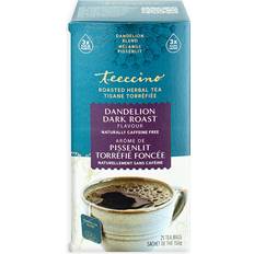 Teeccino Dandelion Herbal Tea Dark Roast 25 Bags