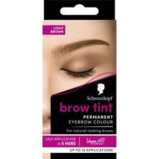 Schwarzkopf Brow Tint Professional Formula Eyebrow Dye Brow Tinting Kit - Light Brown