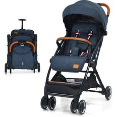 Kinderwagen Costway Kinderwagen Einhand Faltbar 15 kg Belastbar