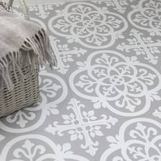 Medina Peel And Stick Vinyl Floor Tiles 30.48cm x 30.48cm Pack QTY 10 Tiles