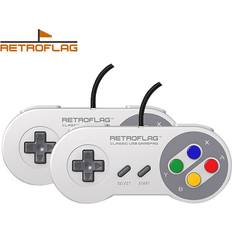 Game Controllers Maxpower SUPERPi Classic Wired USB Gamepad Gaming Accessories Controller 2pcs