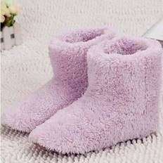 Plush Massage- & Relaxation Products Winwin Pink 36-38EU Winter USB Electric Heated Foot Warmer Shoe