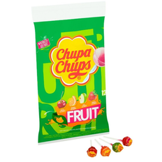 Orange Sweets Phoenix Chupa Chups Fruit Lollipops 1.4kg