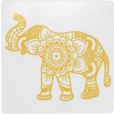 Yellow Wall Decor WHIBOS Metal Tin Sign 12x12 in Décor Wall Decor