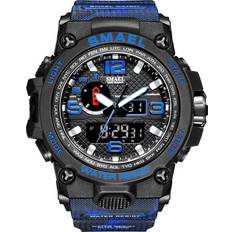 Watches Maxpower Men Sports Watch Dual Display Analog Digital LED Electronic Quartz Wristwatches