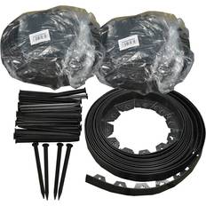 Lawn Edging on sale Selections Flexible Plastic Garden Edging 30m with 120 Pegs