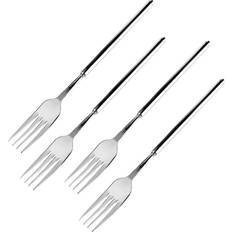 Steel BBQ Tools Zeuxo Telescopic Bbq Fork Long Stainless Steel 4 Pcs