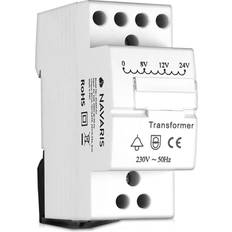 Navaris Dörrklocka Transformator 8 V 12 V 24 V