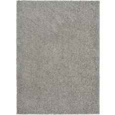 Soft Shaggy Rugs 120 x 170 cm Silver