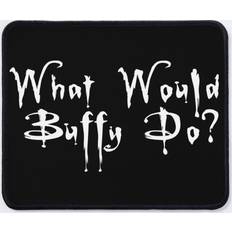 Mouse Pads BearLad Mouse Pad What Would Buffy Do 11.8 x 9.8 inch